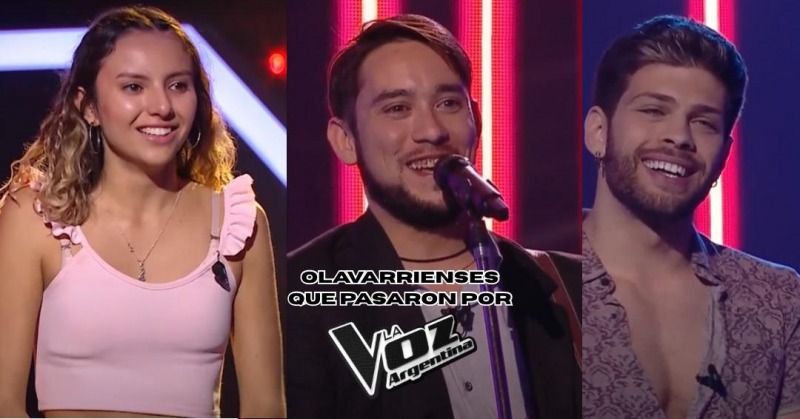 Los olavarrienses que pasaron por La Voz Argentina